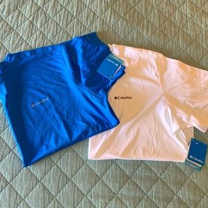 Pair of Columbia Omni-Freeze Zero tees